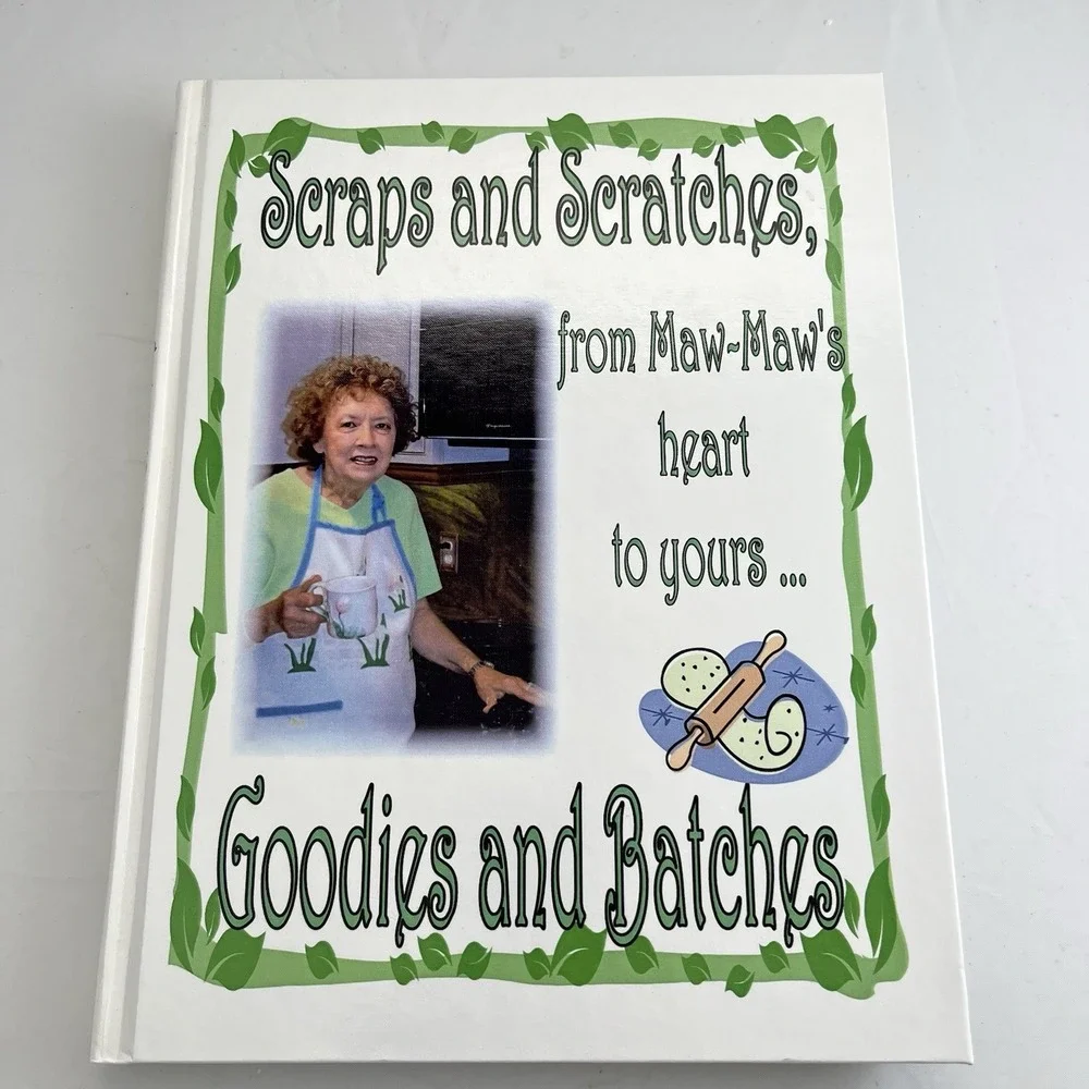 Southern Appalachian Family Cookbook VA TN Scraps & Scratches Recipes 2006 Vtg